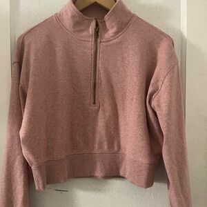 The Normal Brand Cropped 1/2 Zip